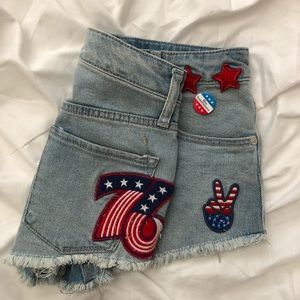 Jean shorts